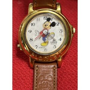 Vintage Disney LORUS MICKEY MOUSE MUSICAL Watch LORUS